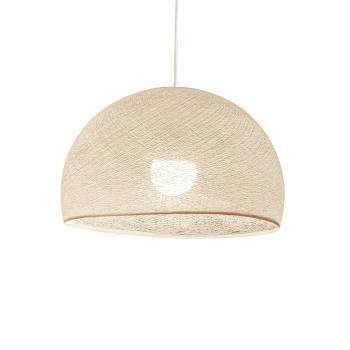 Dome Ecru Ø 67cm - Refurbished - Single Pendant lamp - La Case de Cousin Paul