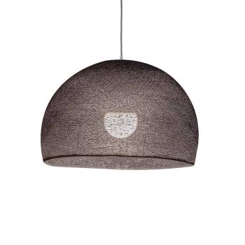 Dome Anthracite Ø 67cm - Refurbished - Single Pendant lamp - La Case de Cousin Paul