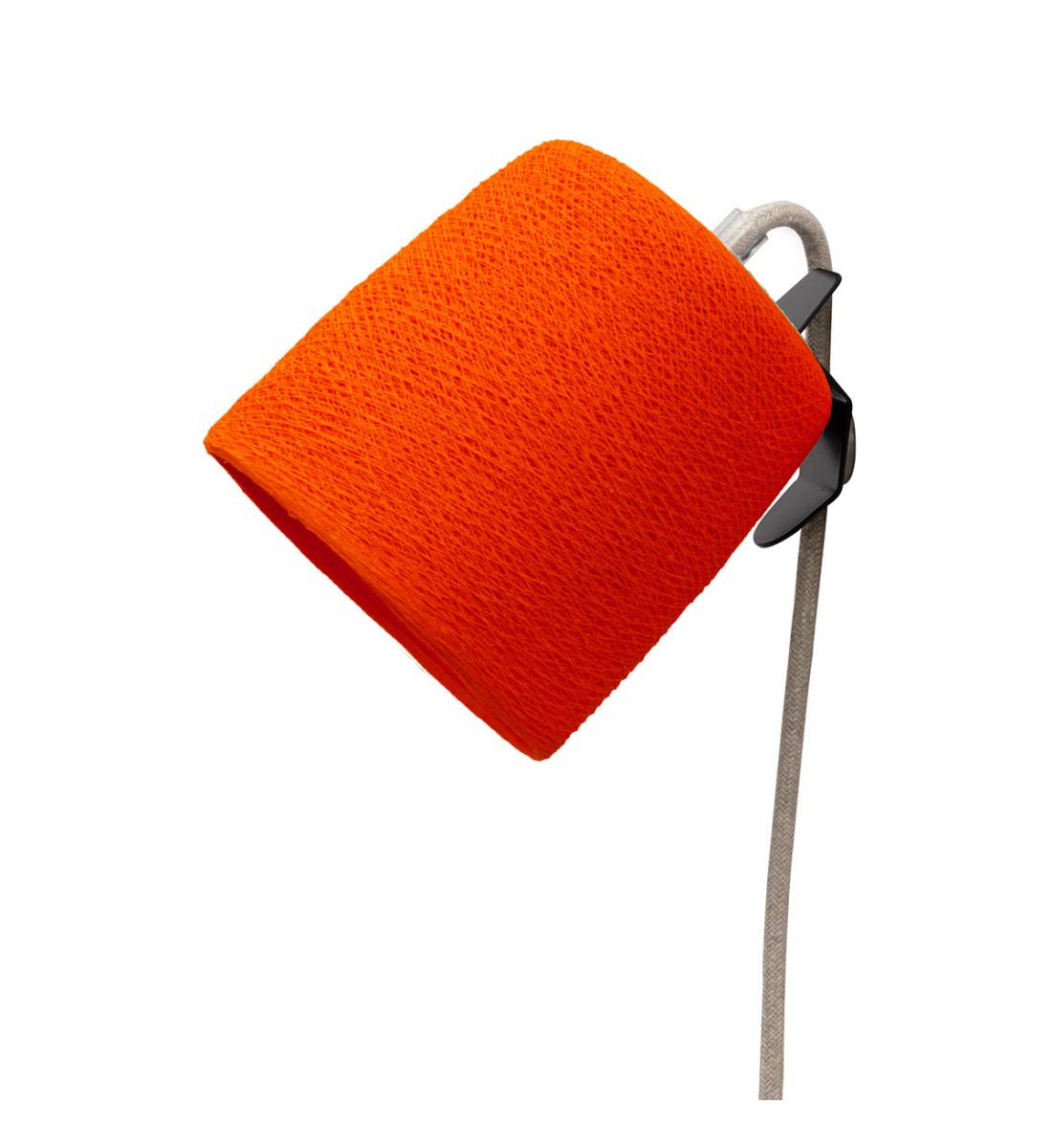 Wandleuchte 'Swing' Magnet Orange fünfzig - Renoviert - Wandleuchte - La Case de Cousin Paul