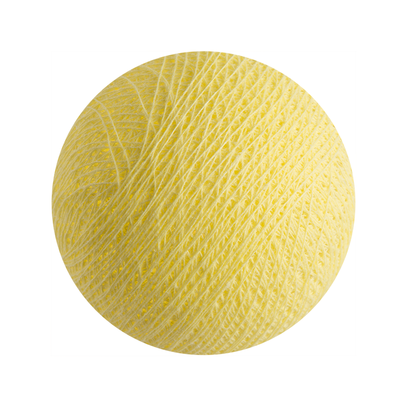 light yellow - Premium balls - La Case de Cousin Paul