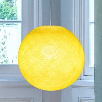 geel - Lampenkappen globe - La Case de Cousin Paul