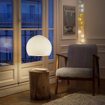 ivory - Lampshades domes - La Case de Cousin Paul