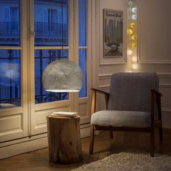 graphite - Lampshades domes - La Case de Cousin Paul