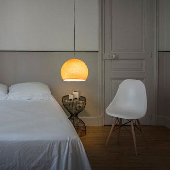 light orange - Lampshades domes - La Case de Cousin Paul