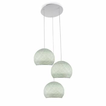 Ceiling fixture 3 pearl grey cupolas S - Ceiling light 3 - La Case de Cousin Paul