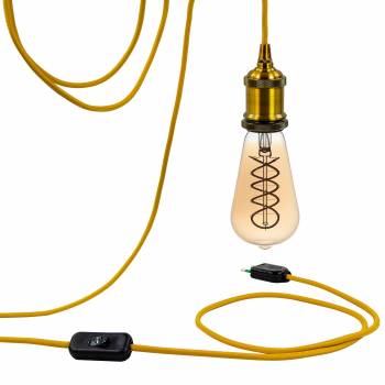 Mobile hanging fixture Berliner gold - Mobile Light fixture - La Case de Cousin Paul