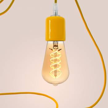 Mobile hanging fixture Liberty yellow - Mobile Light fixture - La Case de Cousin Paul