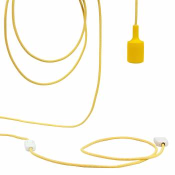 Mobile hanging fixture Bouton d'or - Mobile Light fixture - La Case de Cousin Paul