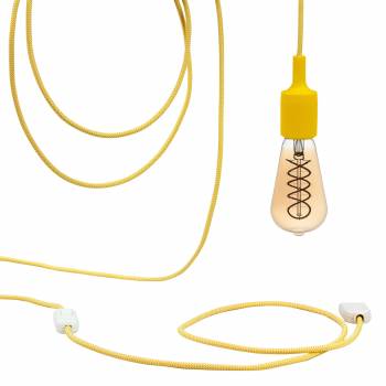 Mobile hanging fixture Bouton d'or - Mobile Light fixture - La Case de Cousin Paul