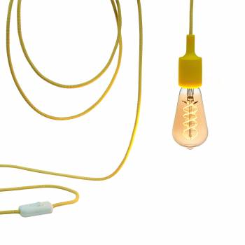 Mobile hanging fixture Bouton d'or - Mobile Light fixture - La Case de Cousin Paul