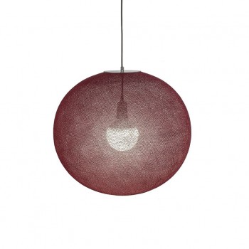 Globe Light XL Terracotta Ø 50cm - Suspension simple - La Case de Cousin Paul