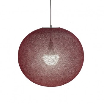 Ballampen Light XXL Terracotta Ø 67cm - Enkelvoudig ophangsysteem - La Case de Cousin Paul