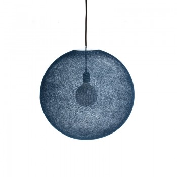 Globe Light XL Petrol blue Ø 50cm - Lampshades globe light - La Case de Cousin Paul