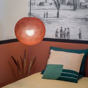 Globe Light Terracotta Ø 36cm - Lampshades globe light - La Case de Cousin Paul