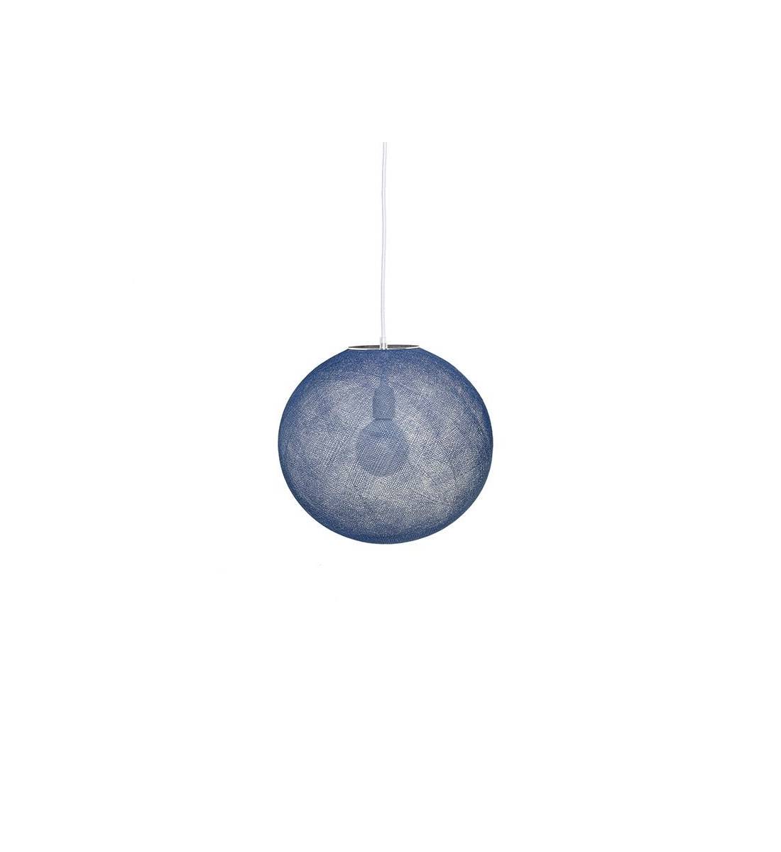 Globe Light Indigo Ø 36cm - Lampshades globe light - La Case de Cousin Paul