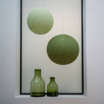 olive green - Lampshades globe - La Case de Cousin Paul