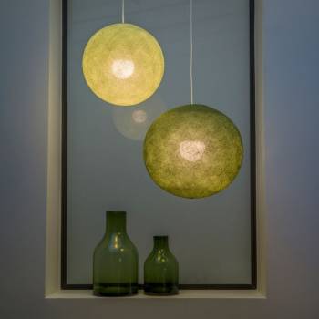 olive green - Lampshades globe - La Case de Cousin Paul