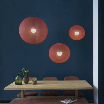 Globe Light Terracotta Ø 36cm - Lampshades globe light - La Case de Cousin Paul