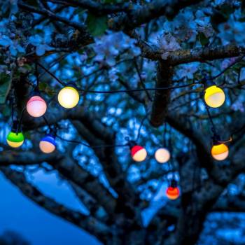 Guinguette extension Bora Bora - 3m - Guinguette string lights - La Case de Cousin Paul