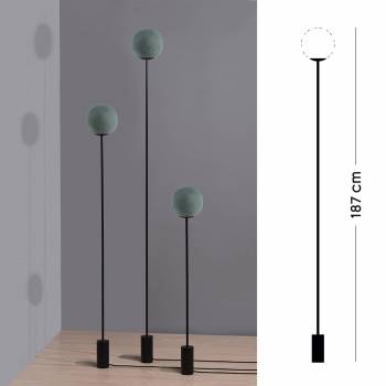 Lampadaire design Granpapa 187 - Vert de gris - Lampadaire - La Case de Cousin Paul