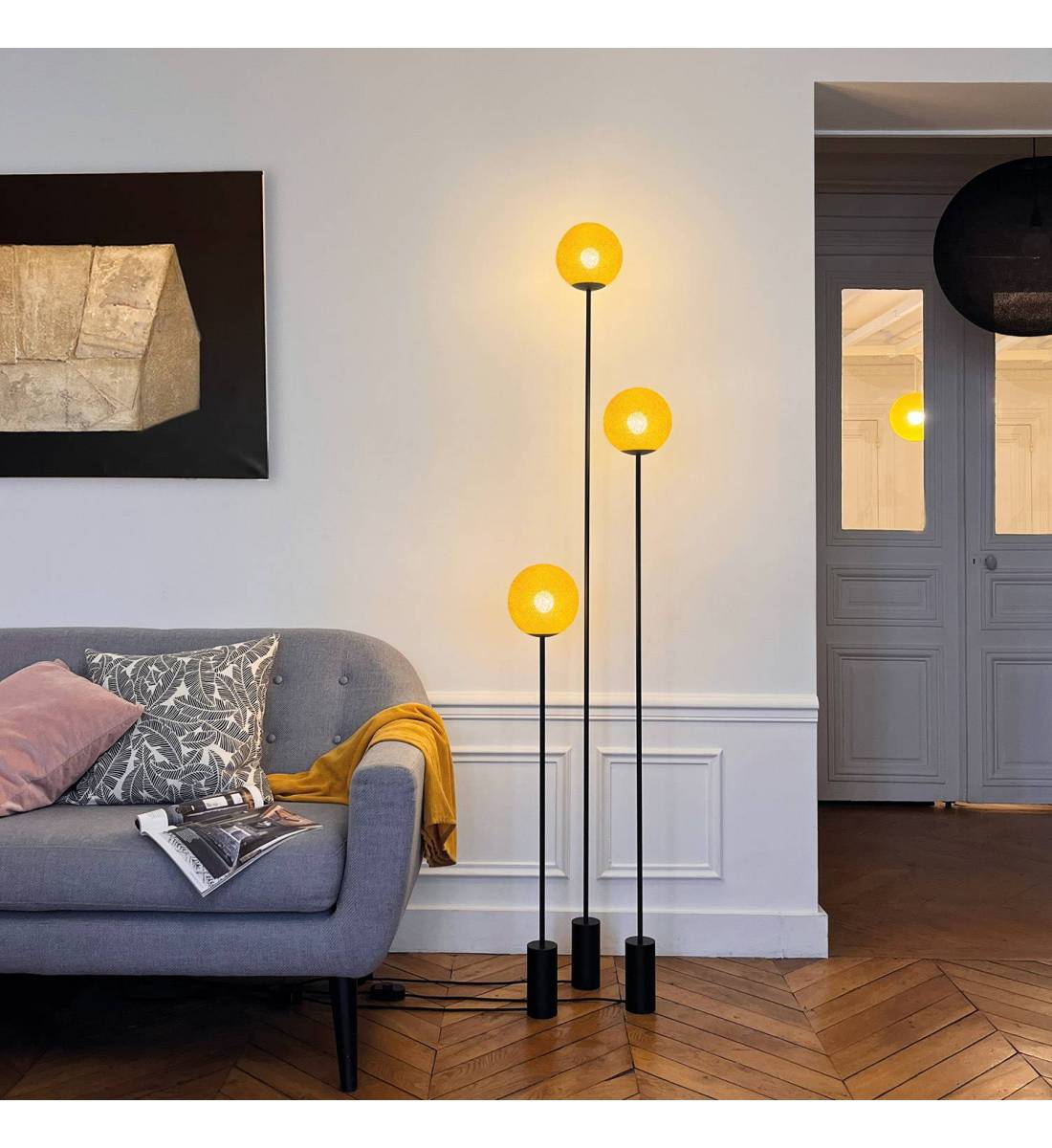 Lampadaire design Granpapa 145 - Camel - Stehlampe - La Case de Cousin Paul