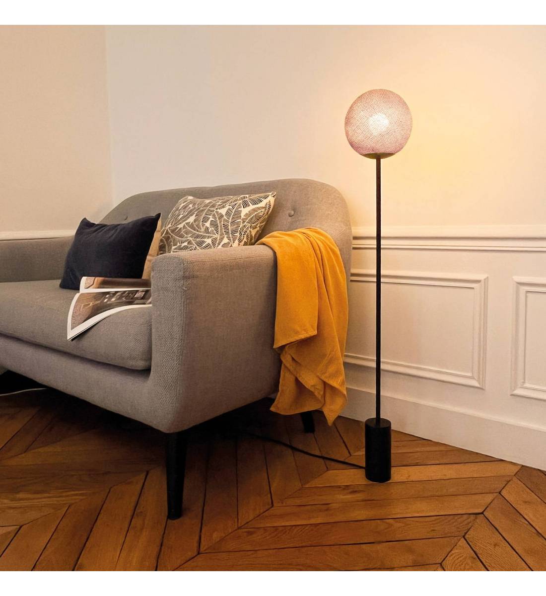 Lampadaire design Granpapa 101 - Nude - Stehlampe - La Case de Cousin Paul