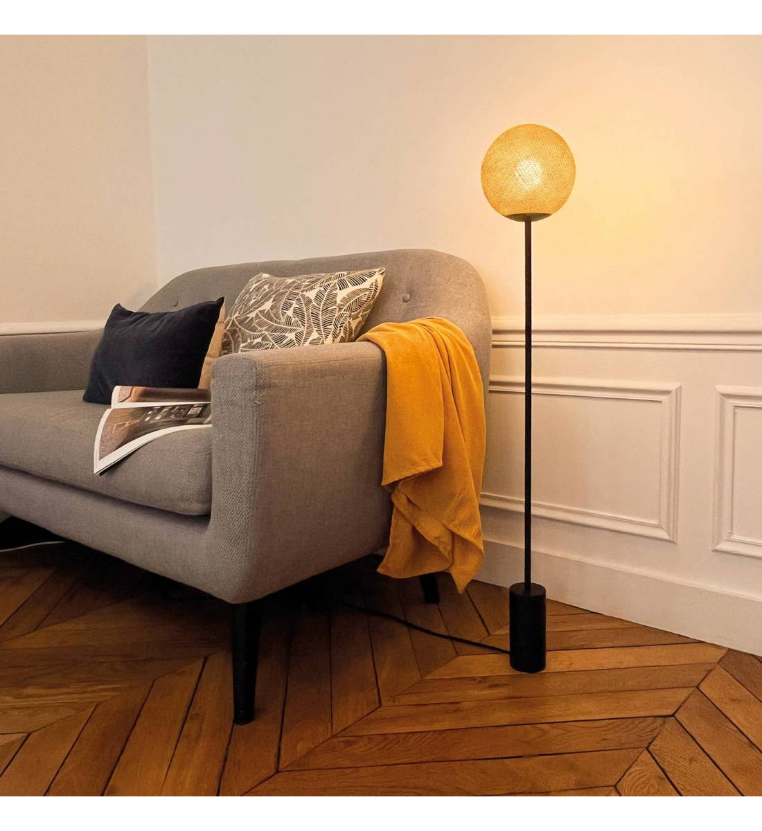 Lampadaire design Granpapa 101 - Camel - Floor lamp - La Case de Cousin Paul