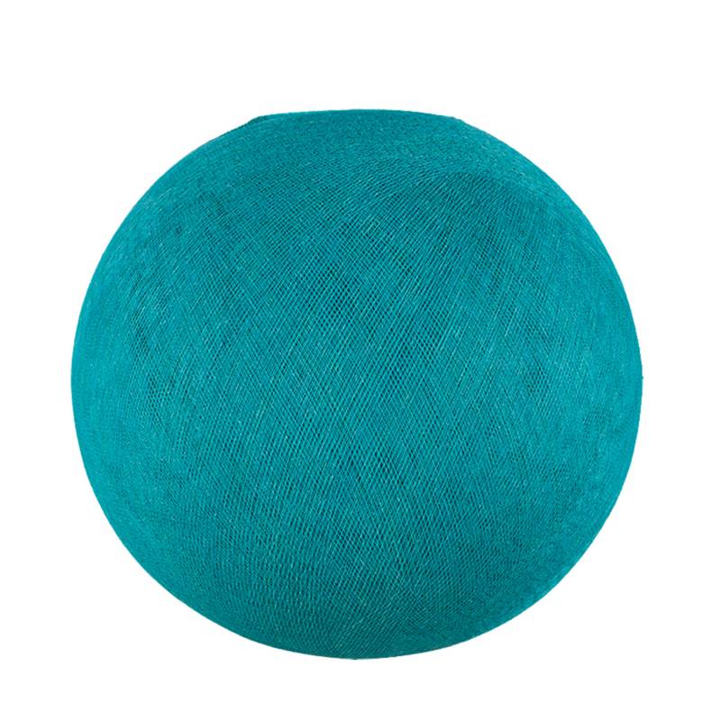 Globe turquoise - Abat-jour globe - La Case de Cousin Paul