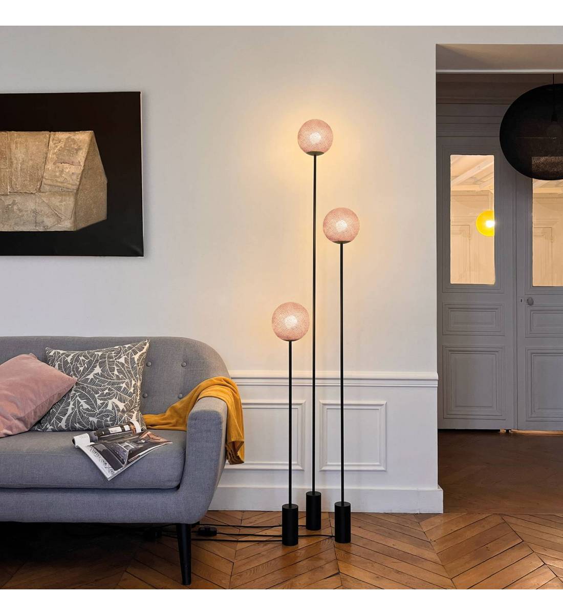 Lampadaire design Granpapa 187 - Nude - Stehlampe - La Case de Cousin Paul